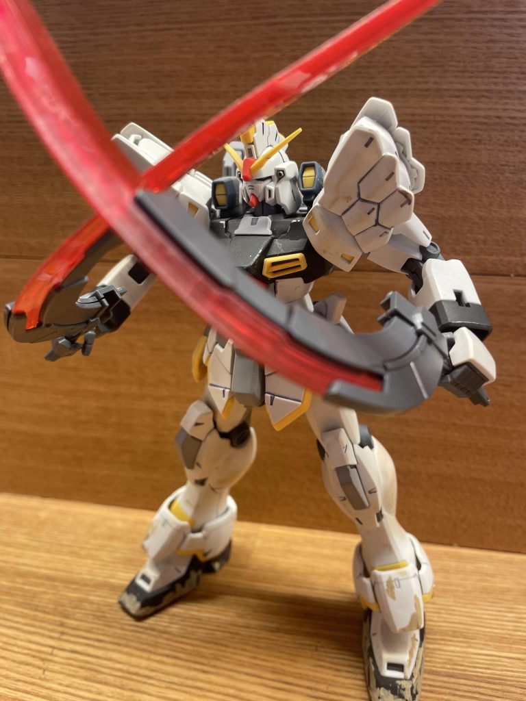 Xに構えるサンドロック！かっこいい！