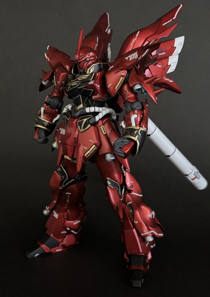 ツヤ消しでマット　違いが分かるかな？　マットにするなら黒サフだったかなぁ