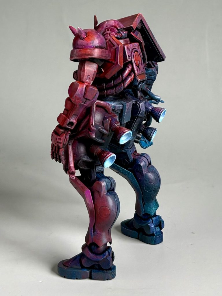 １／１４４シャア専用ザク（GQ）–9枚目/制作者：@館長