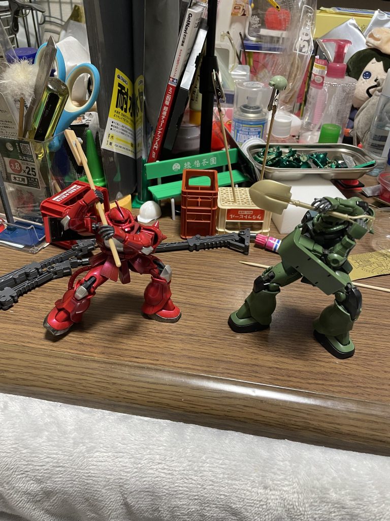 武器持たせるよりこっちの方が好きですw