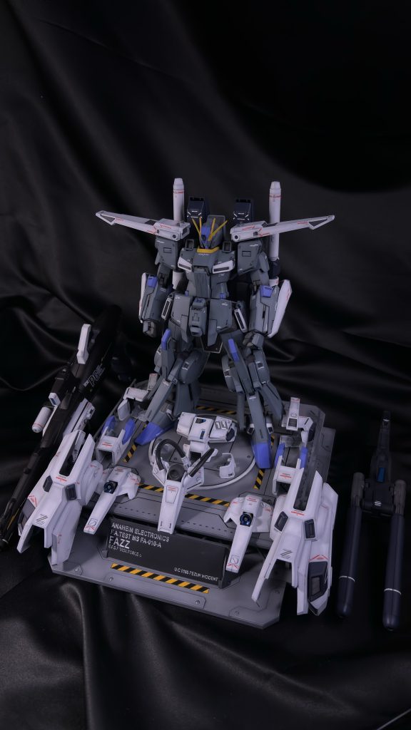 MG FAZZ+自作ディスプレイベース