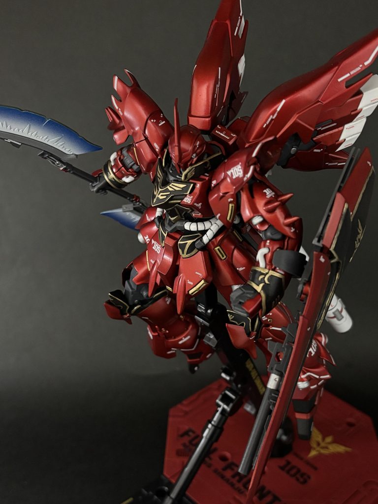 別ショット　ビームアックスはブルーのグラデ