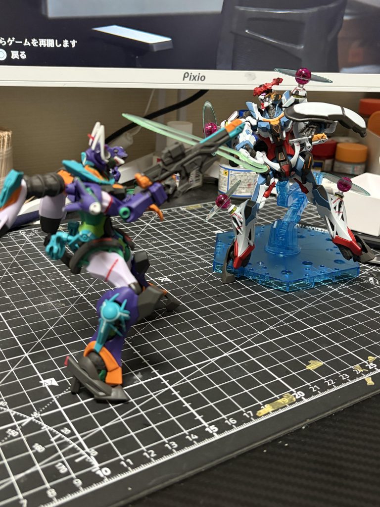 ニャアンとの戦闘再現？