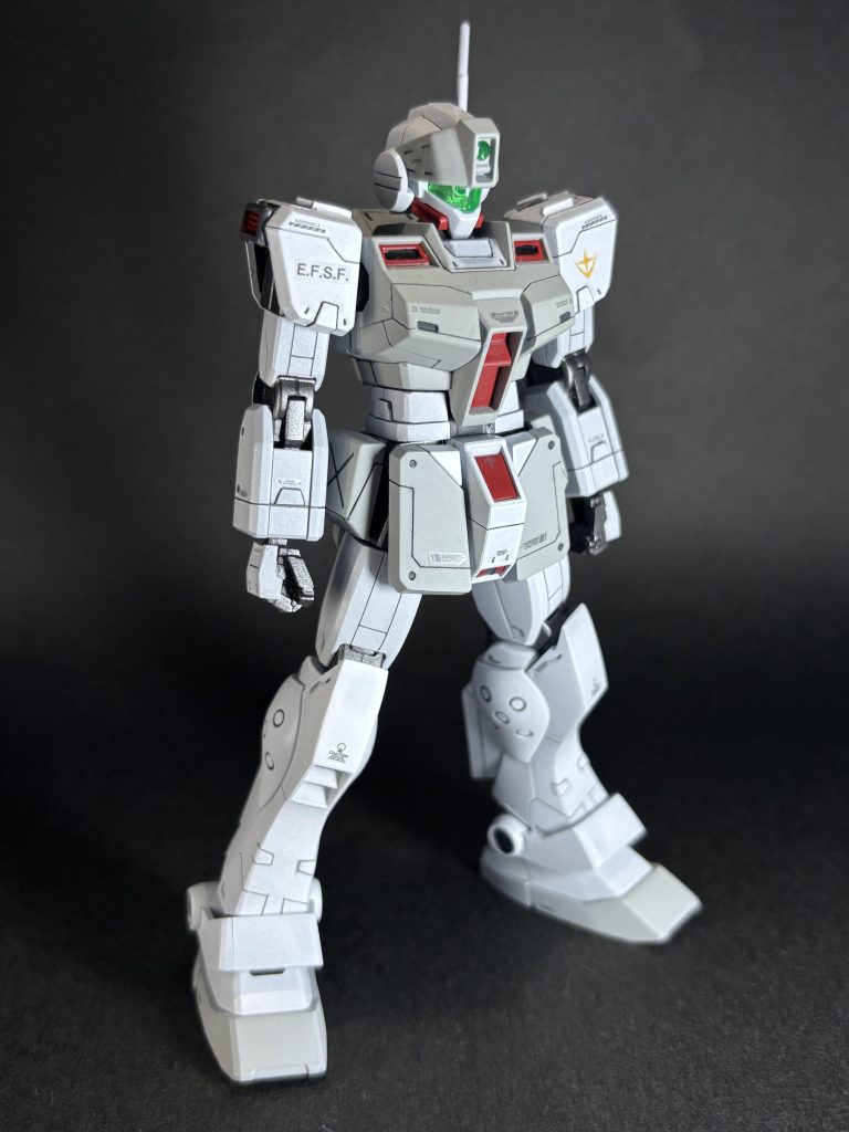 最後に武装を外してシンプルに。かなり久々の制作ではありましたが、納得のいく形に仕上げられました。