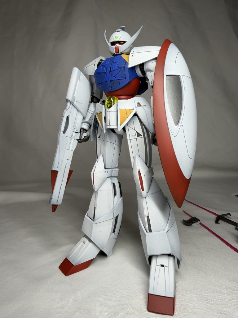 正面から。遠目で割と上手く出来た様な気がします。