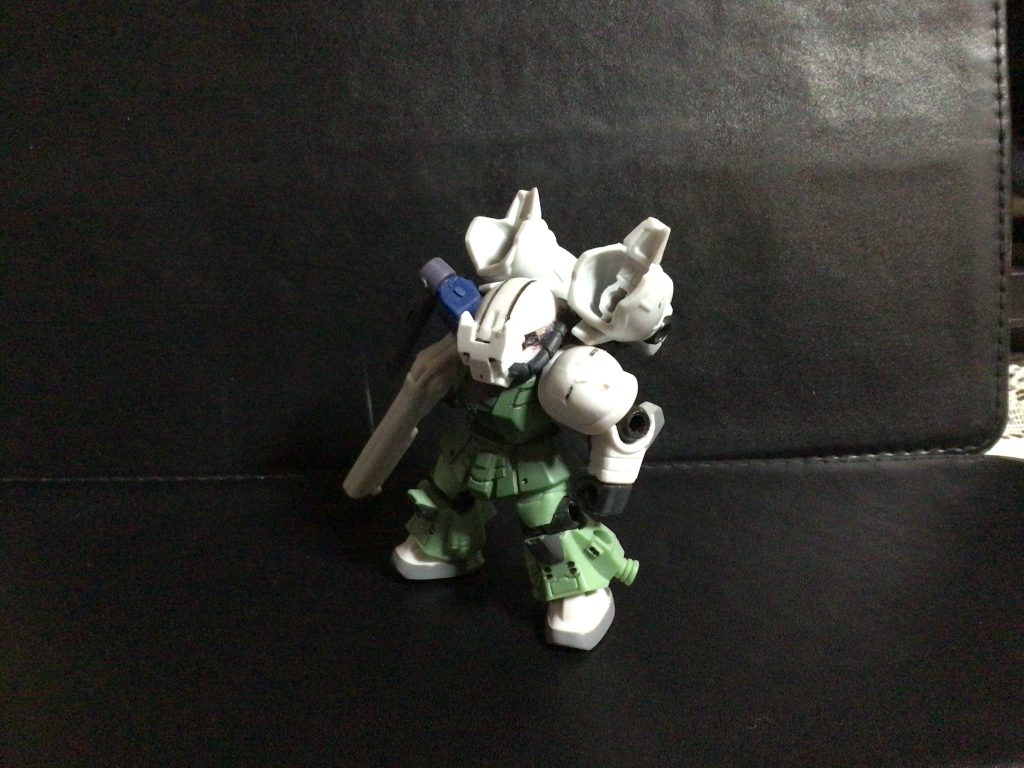 No.3 ザク・フォレストスノー新たな新星ザク・フォレストスノー！初めて作った機体です。量産を一切考えずとにかく