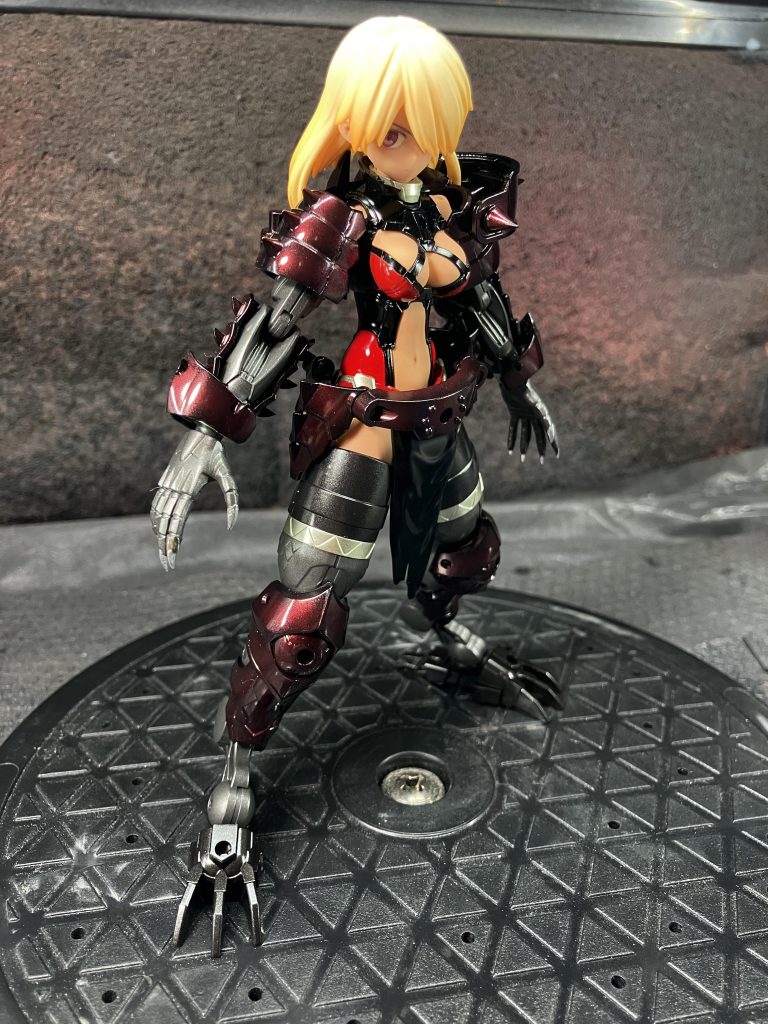 作品名：ドラゴン娘<p>皆様こんばんは　脚部骨折中の物ですw ちょっと息抜きにこんなん作ってみました。 30mfキットは2体目になりますが、めっちゃ可動しますね。 コイツのフレームを使えば・・・なんかできそうです。 良い息抜きになりました、BA [&hellip;]</p>
