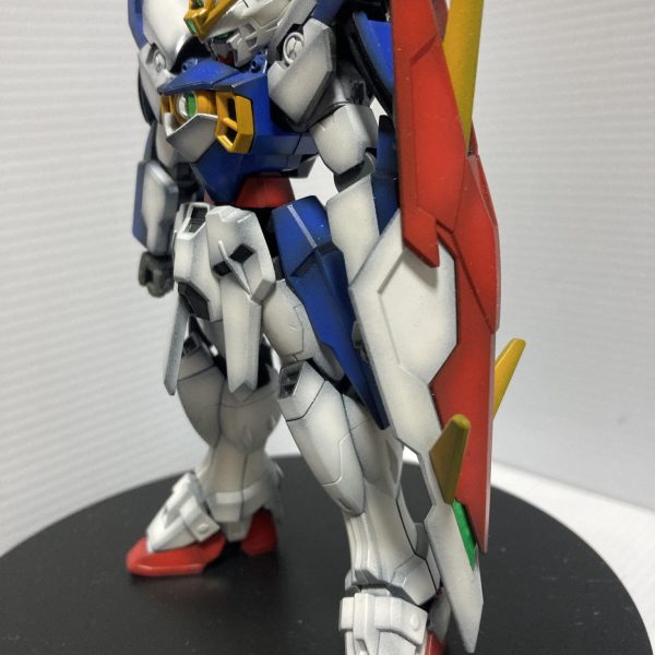 とりあえず・・ここまで、塗装終わり✋イヤ💦羽面倒い❗️けどまぁ、何とかウイングに見える様にはなったか😅（3枚目）