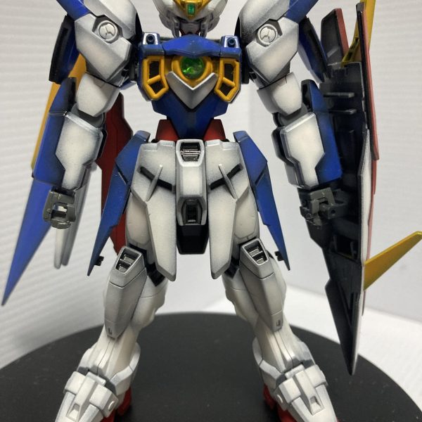 とりあえず・・ここまで、塗装終わり✋イヤ💦羽面倒い❗️けどまぁ、何とかウイングに見える様にはなったか😅（2枚目）