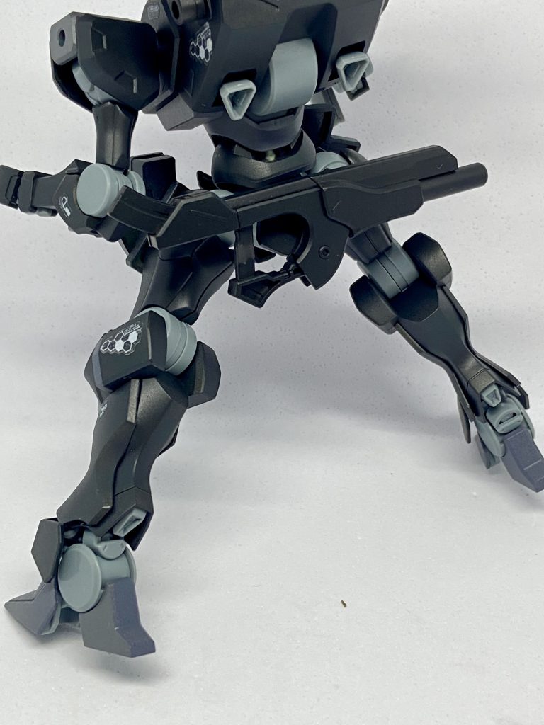 ライフルは磁石で固定