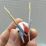 久しぶりにガンプラ作ってます。プラ板使ってシャープ化してみました。