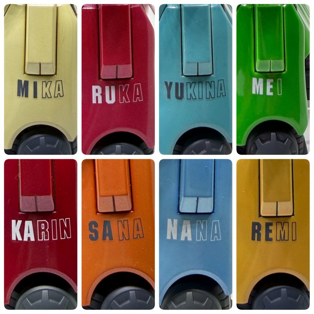 8機のガンキャノン