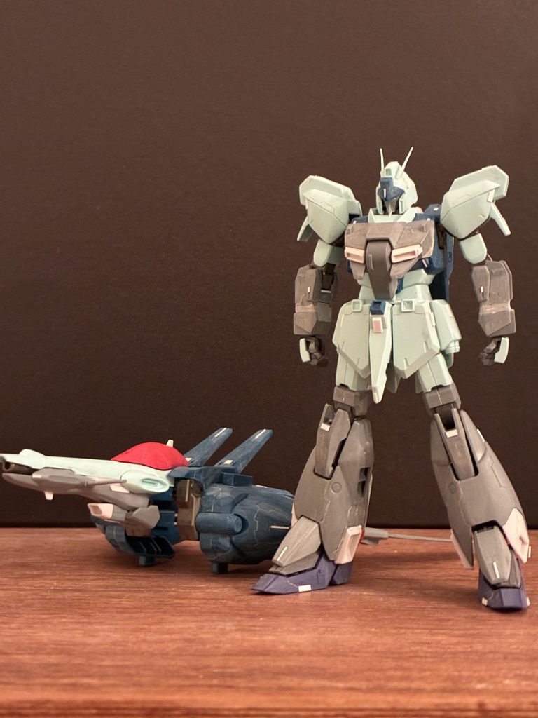 同じく工作が一通り完了したバックウェポンシステムと。Xのハッシュタグキャンペーン