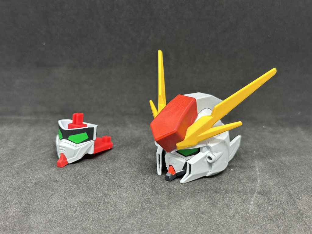 せっかくなのでもうひとつ頭部パーツも制作