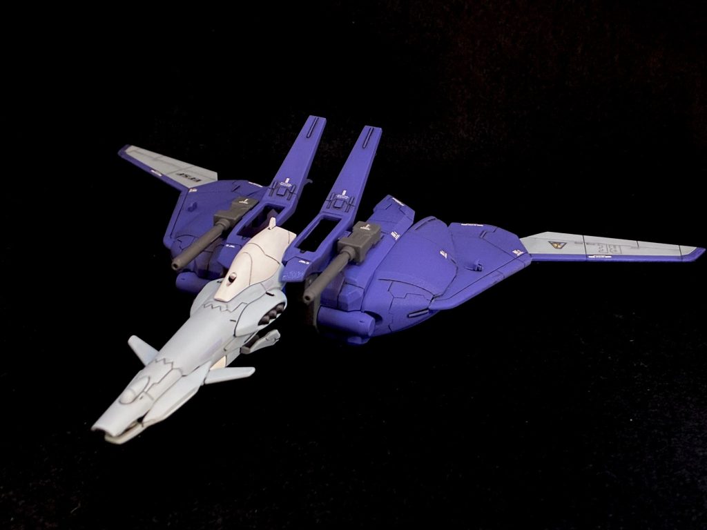 バックウェポンシステム単体塗装剥がれが心配で、完成後一度も合体させたことはありません😅