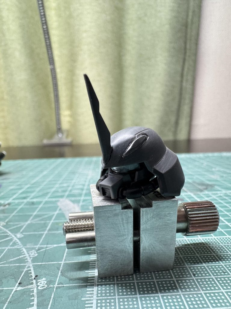 頭既存モールドの掘り直し