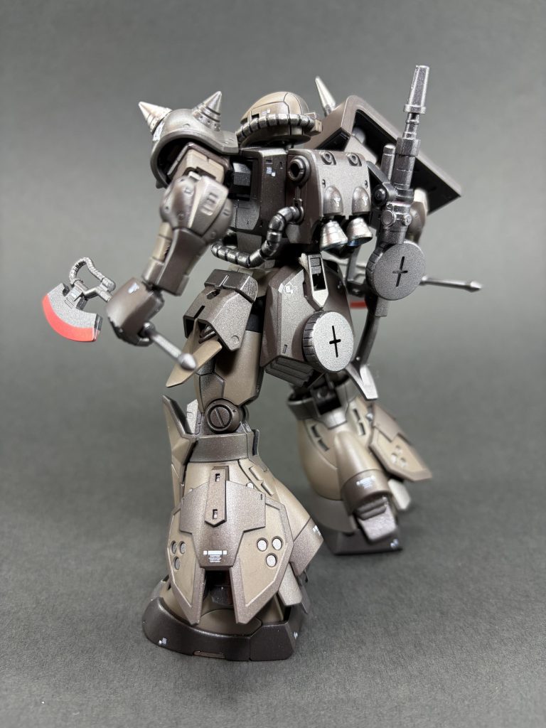 メタリックでテカテカを目指してるのですが、今回はあんまり効果が出ませんでした。