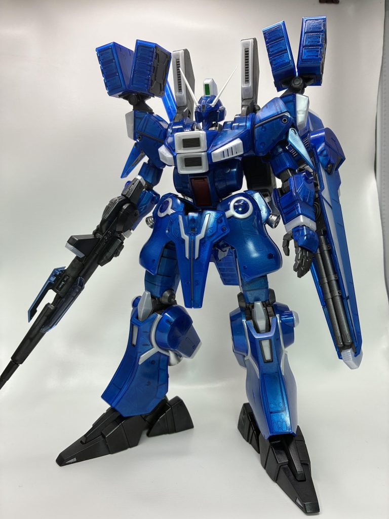 半光沢で仕上げする前のマークV！こっちの方がメカニカルコアメッキ風かも😓内側のシルバーがザラザラになってしまいメッキ風にはならず🙇