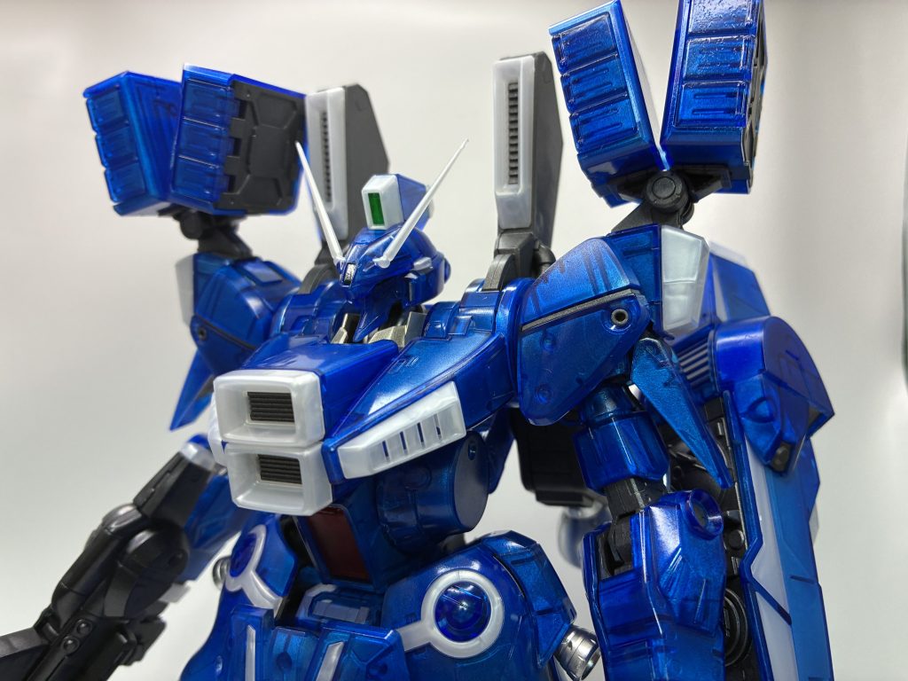 墨入れ、半光沢クリア前