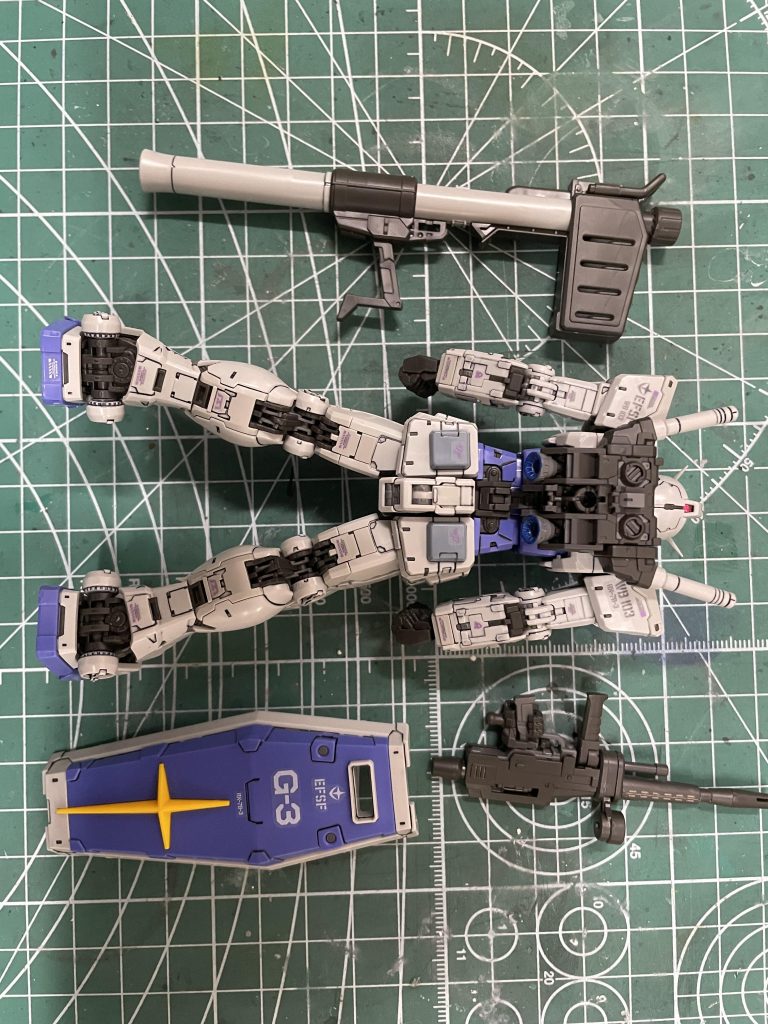 トップコート前の状態をパシャリ！(後ろから)