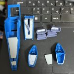 機首の裏側はMS形態でも正面から見えるのでプラ板で蓋を。一応Gファルコンとの合体[…]