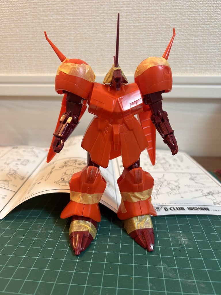 仮組みしてみたらあまりのカッコ良さにテンションMAX！