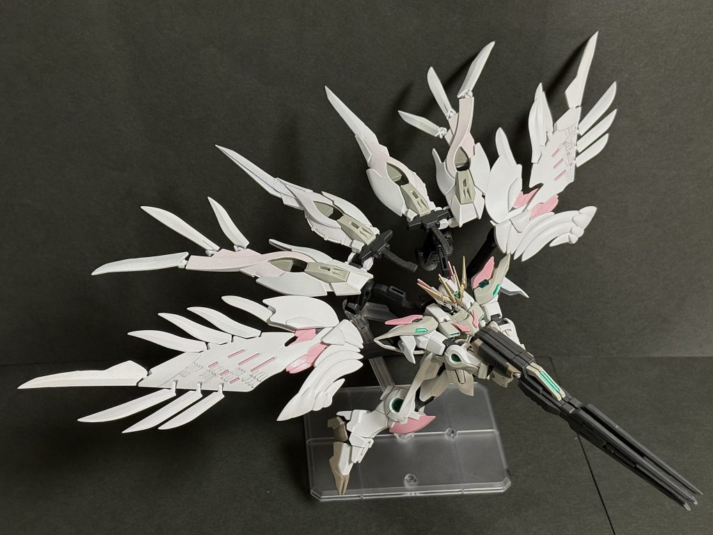 使用キット（スノーホワイト分は省略）RGウイングガンダムゼロ（EW）HGBFウイングガンダムゼロ炎HGBD:Rアースリィガンダムオプションパーツセット ガンプラ07(パワードアームズパワーダー)HGBCバインダーガンHGBFユニバースブースター月刊ホビージャパン2017年1月号付録 HJビルドウェポン カレドヴルッフフェーダーHGBC 24thセンチュリーウエポンズRGストライクフリーダムガンダムRGジャスティスガンダムRGガンダムアストレイゴールドフレーム天いつも1ミリでもパーツ使ったらここに書いてますけどあんまり意味ない気がする……。