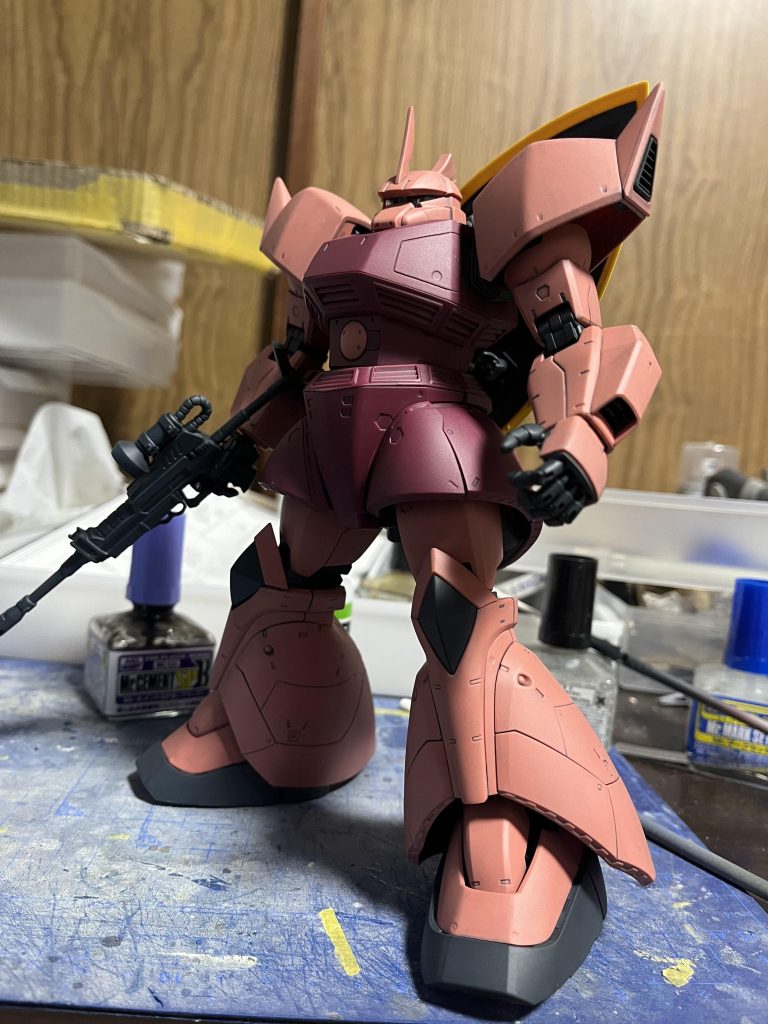 シャア専用ゲルググ–4枚目/制作者：ちゃぶ台モデラー