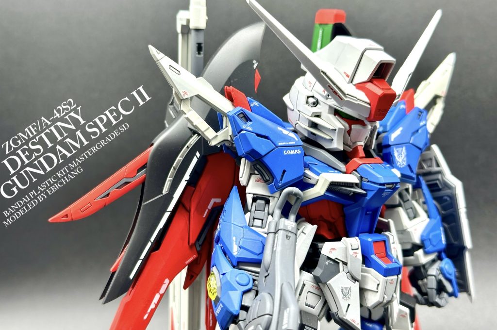 MGSD デスティニーガンダム SPEC II–2枚目/制作者：ebichang