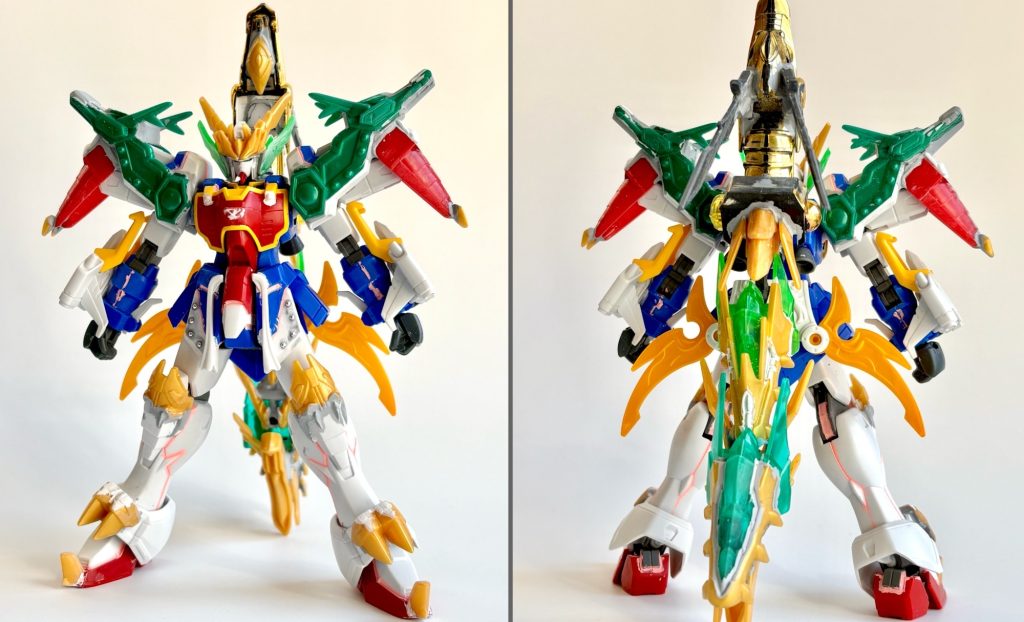 SDパーツをとにかく貼り付けて再現しています