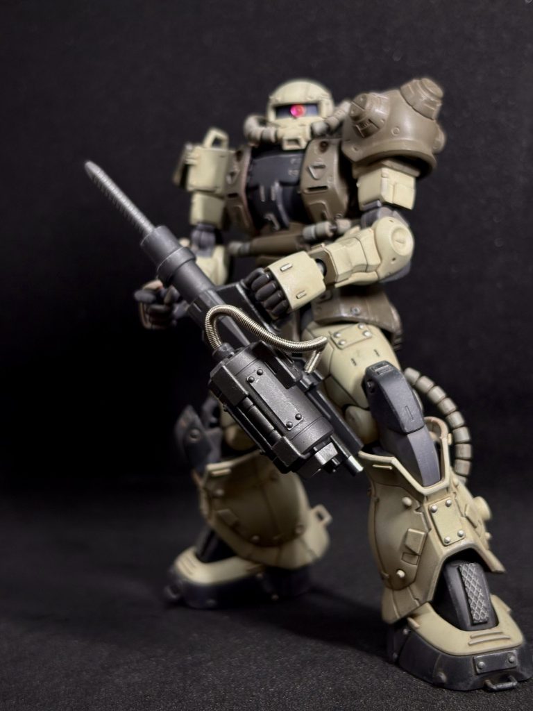 パイルバンカーをもうワンショットいろんな作例を見てテキトーに作りましたが意外とカタチになってくれて大満足ですっ！