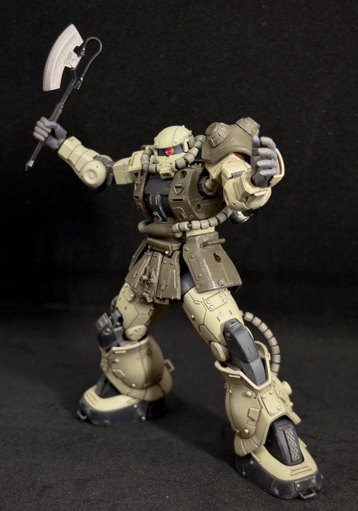 重装備だのなんだの言ってますが、最後は格闘戦なのだよっっっ！！🤣🤣