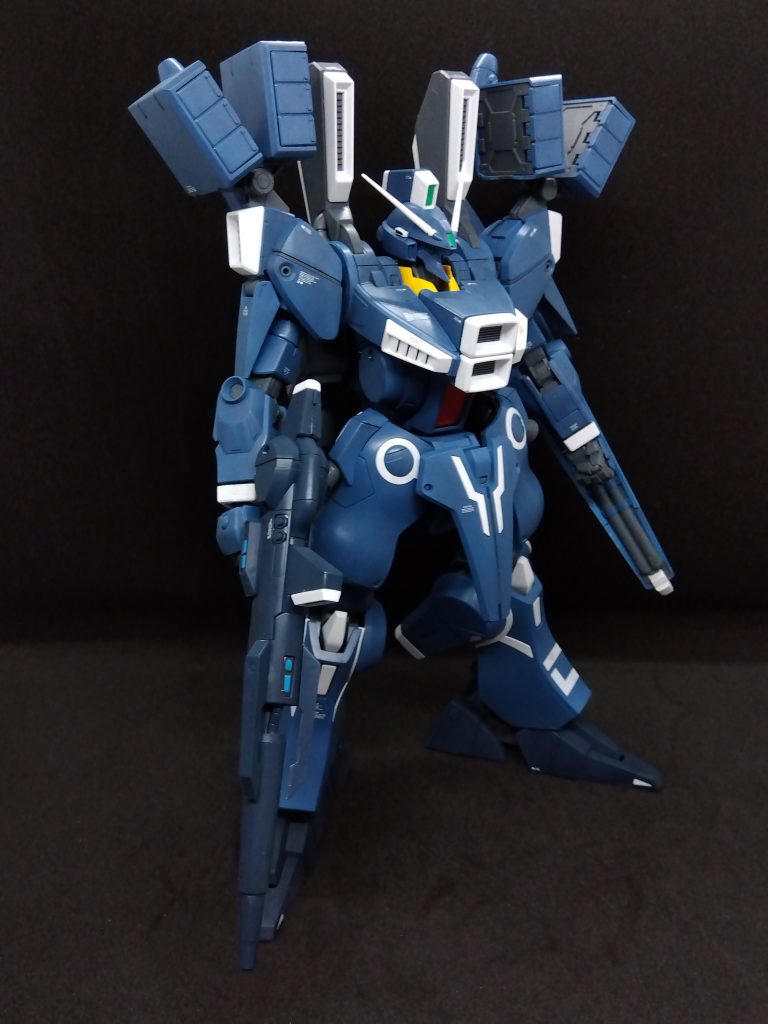 あの作例に近いアングルから。デカールもオマージュした位置を中心に。