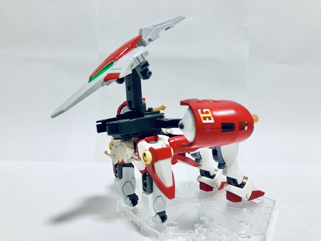 作品名：EG、馬への変形！<p>馬に変形する機体はなかなかありませんよね？</p>
