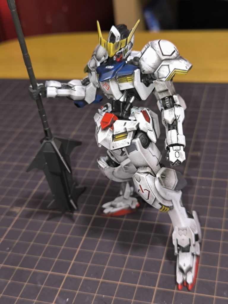 メイスの合わせ目ガッツリ残ってます！（笑）