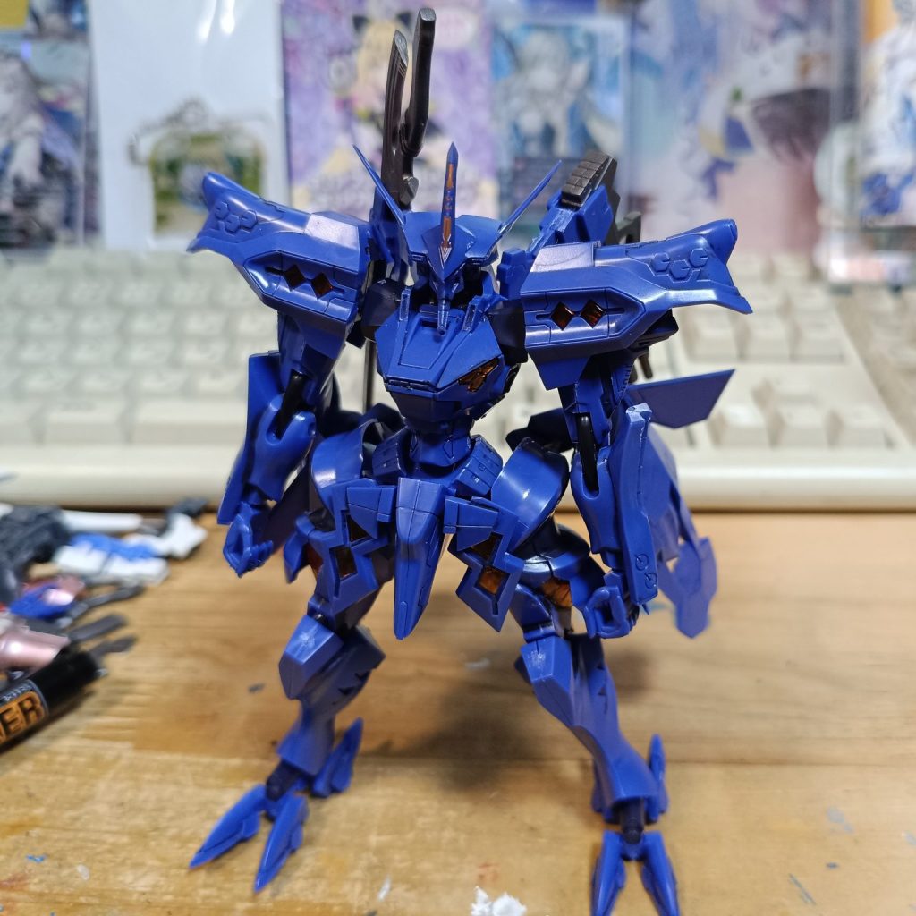 青の武御雷|heaterさんのガンプラ作品|GUNSTA(ガンスタ)
