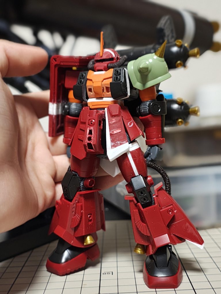 アトミックバズーカ装備　f2ザク–2枚目/制作者：rrrrrin