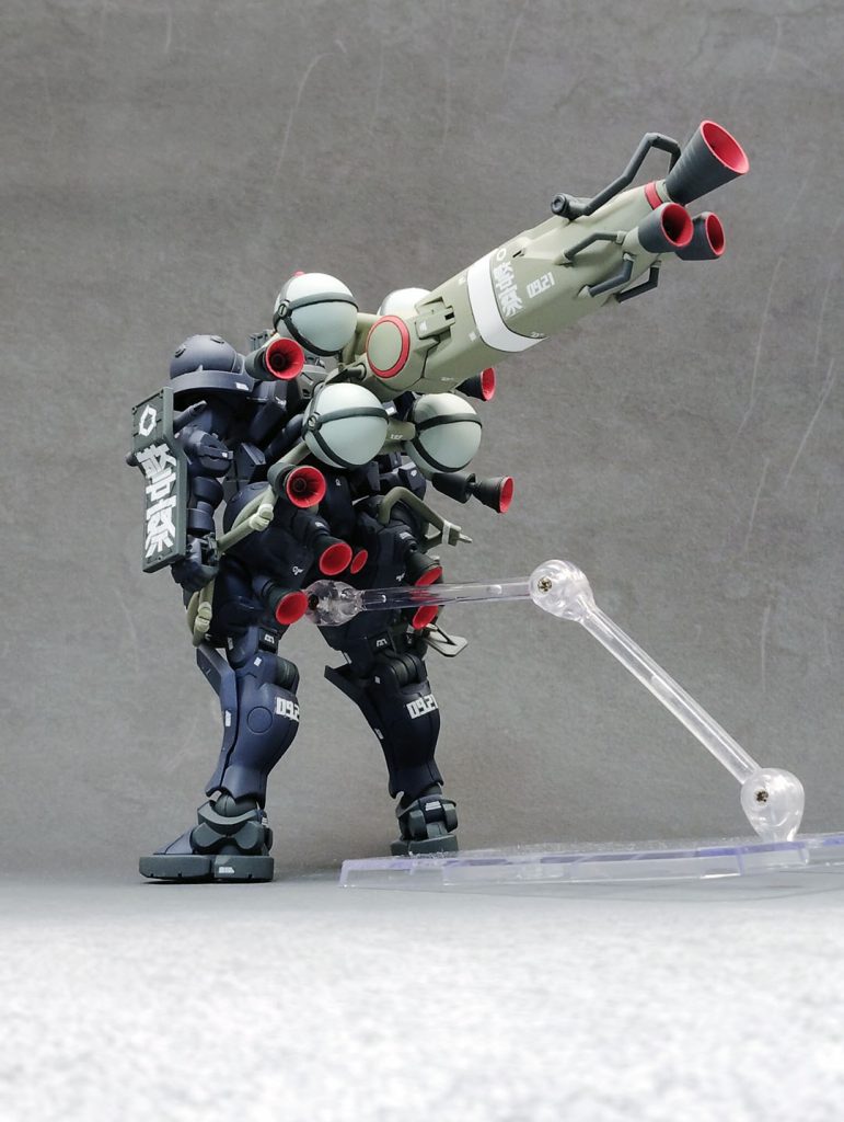 軍警ザク特殊部隊仕様–3枚目/制作者：@sneakyworks