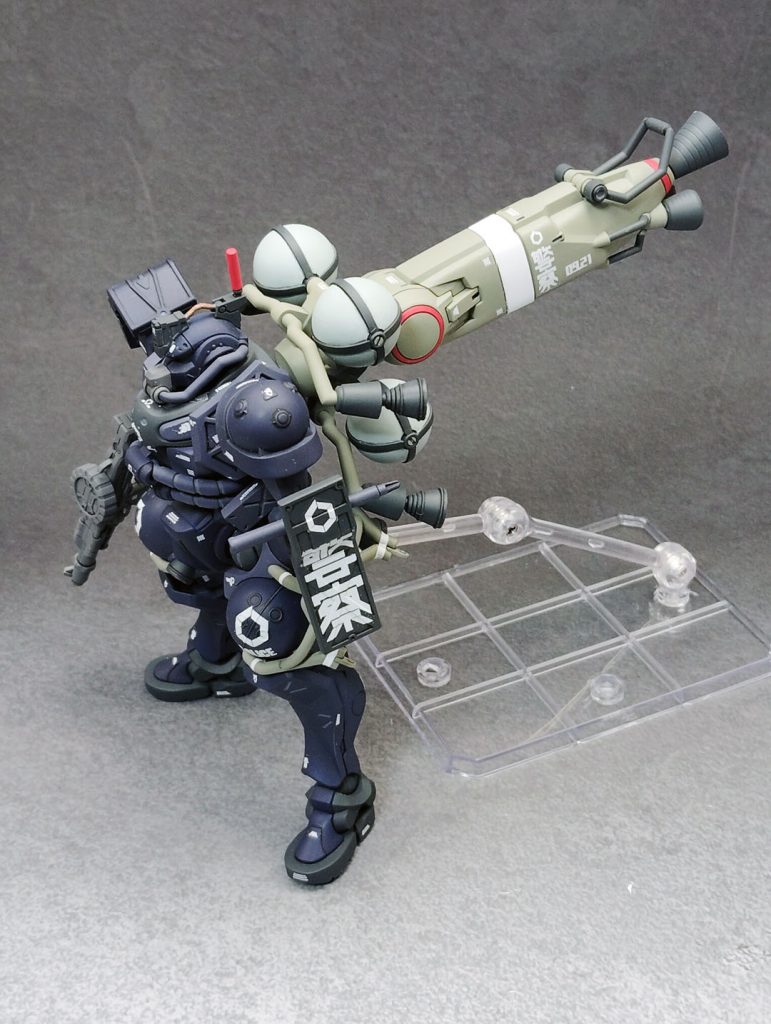 軍警ザク特殊部隊仕様–5枚目/制作者：@sneakyworks