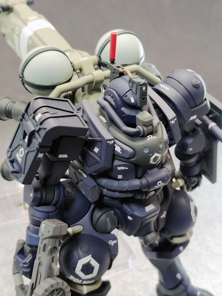 軍警ザク特殊部隊仕様–2枚目/制作者：@sneakyworks