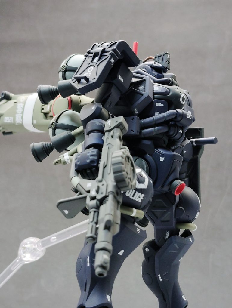 軍警ザク特殊部隊仕様–4枚目/制作者：@sneakyworks