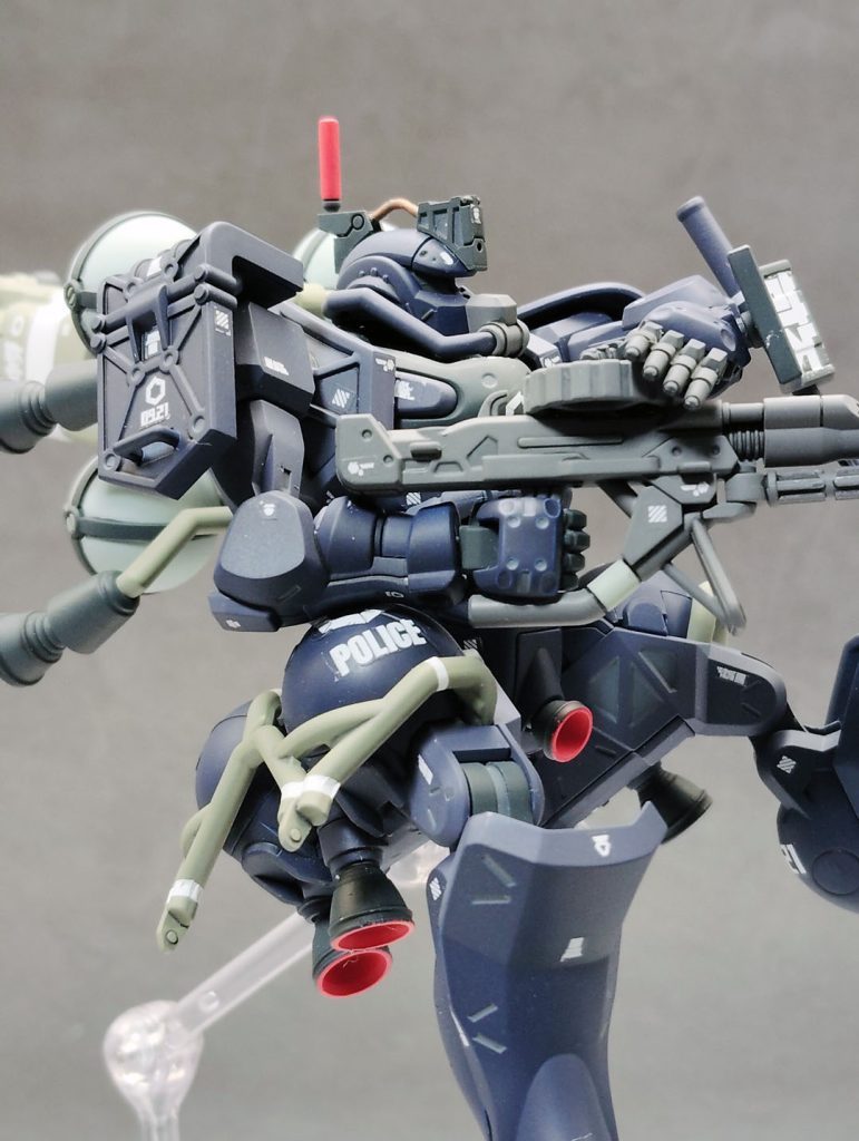 軍警ザク特殊部隊仕様–3枚目/制作者：@sneakyworks