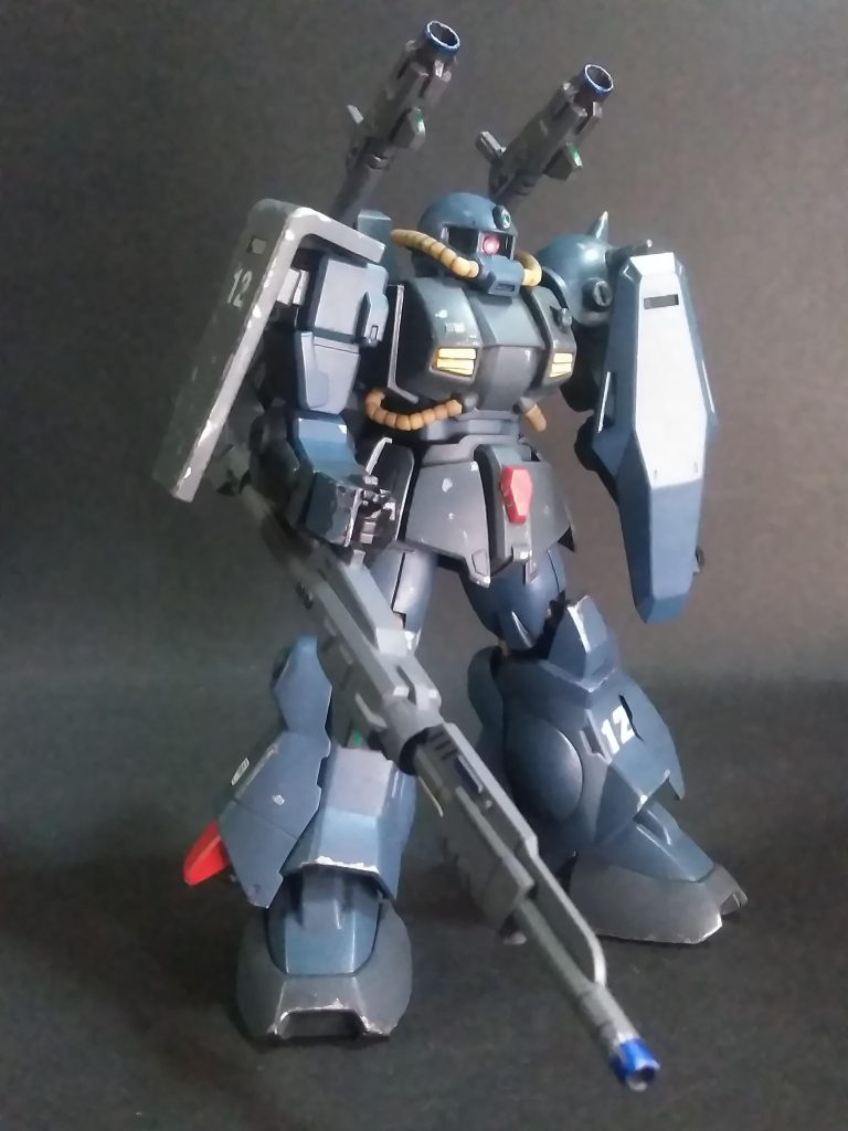 次鋒は『RMS-106 ハイザック』を駆る12 番隊組長しかし『新選組』は10 番隊まで(多分)なので史実では存在しない❓🤔ならば🙄12 番隊は現状では謎の部隊と！イウ事にしときましょう 😚🎶決して💦考えるのが面倒だからでは在りません(´ﾟзﾟ)～♪