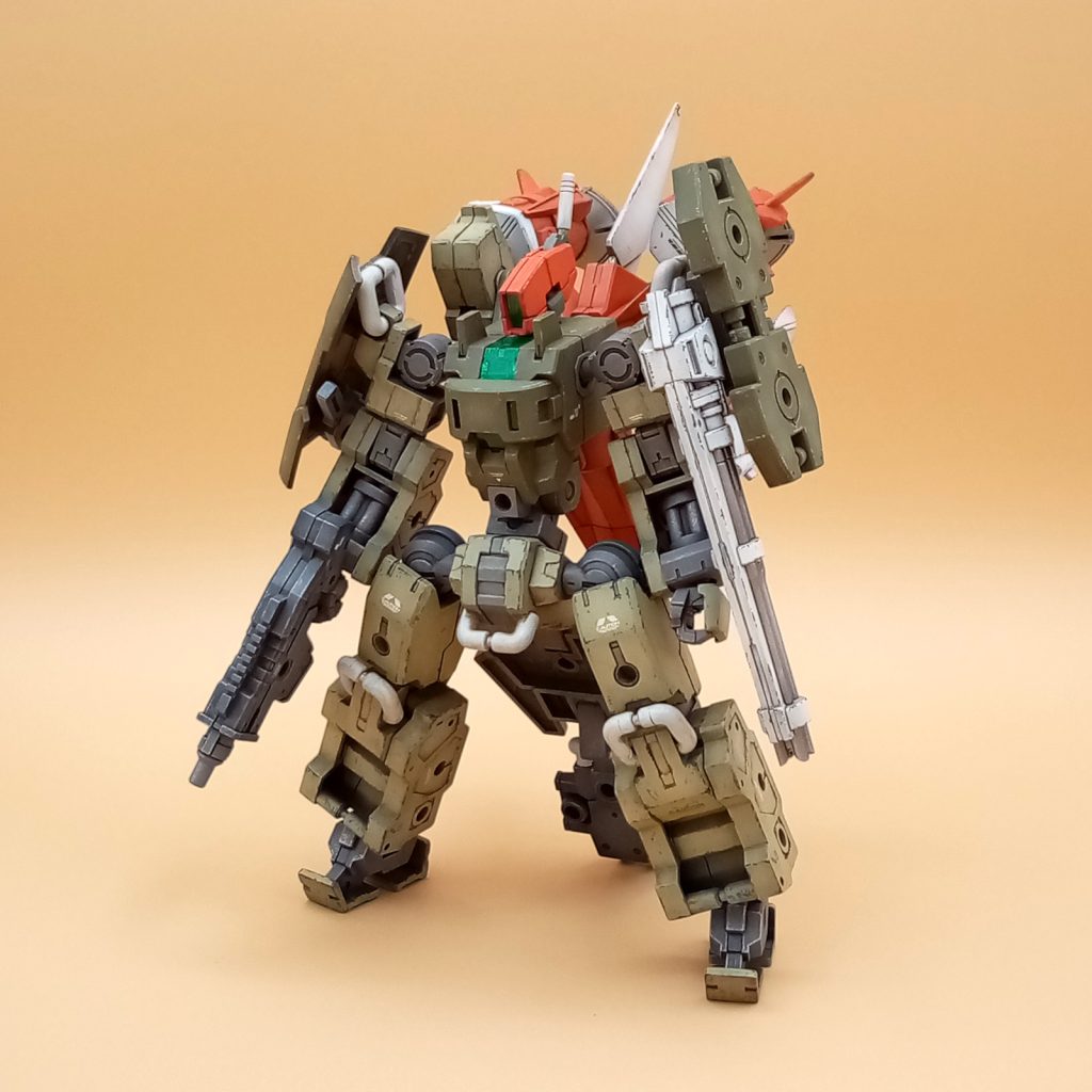 30mm 1/144 エグザビークル (小型可変機 Ver.) + ガンバレルストライカー