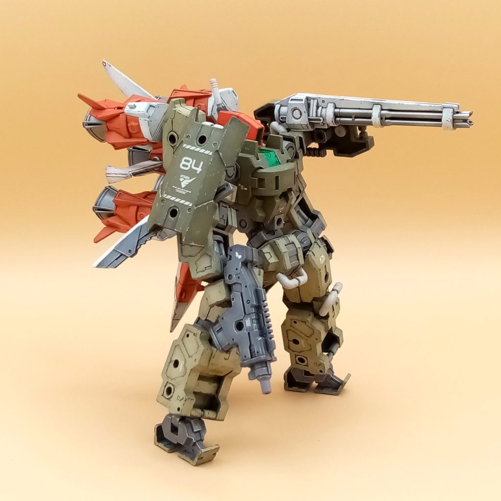 30mm 1/144 エグザビークル (小型可変機 Ver.) + ガンバレルストライカー–5枚目/制作者：@bhoylhogro