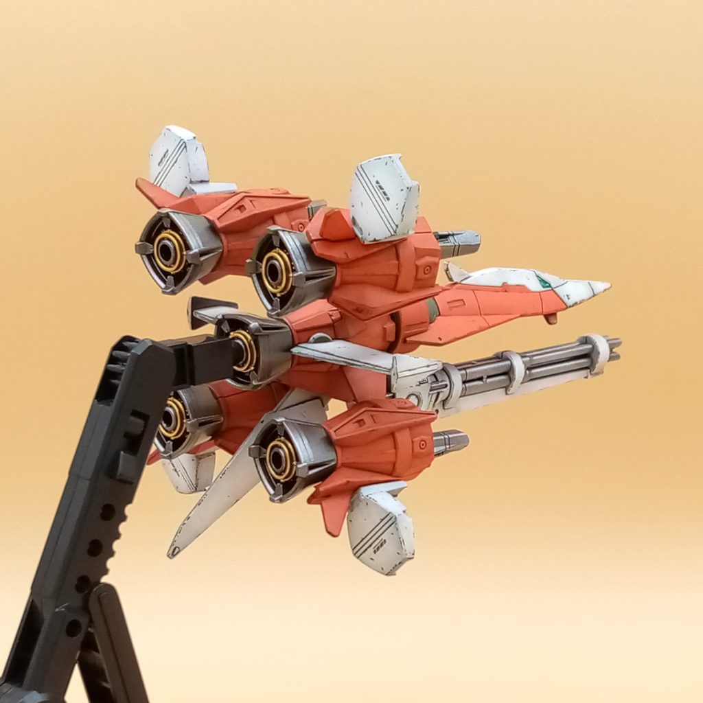 30mm 1/144 エグザビークル (小型可変機 Ver.) + ガンバレルストライカー–3枚目/制作者：@bhoylhogro