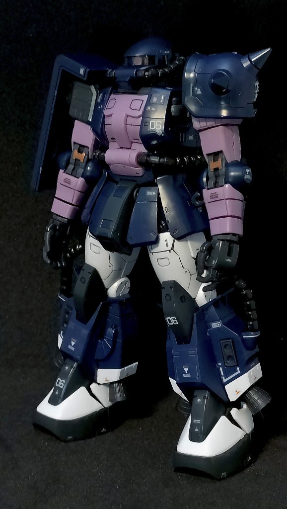 RG黒い三連星ザクⅡ完成しました