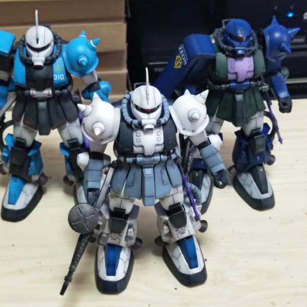 MSV-R高機動ザクⅡver1.0で揃う💦