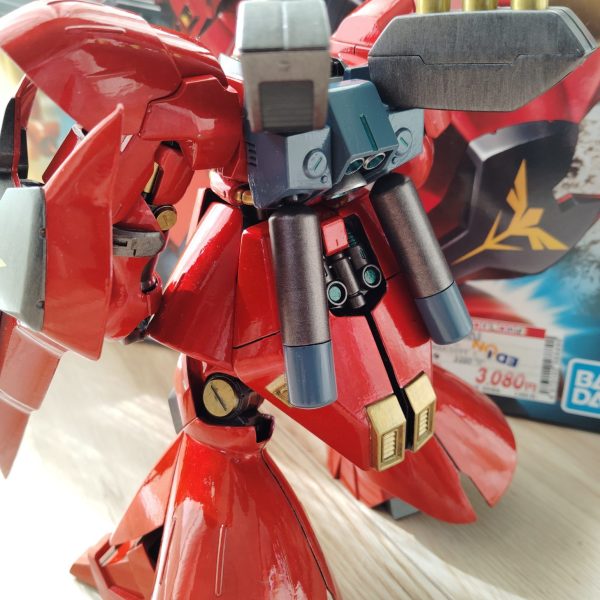 初めての筆塗りキャンディサザビー