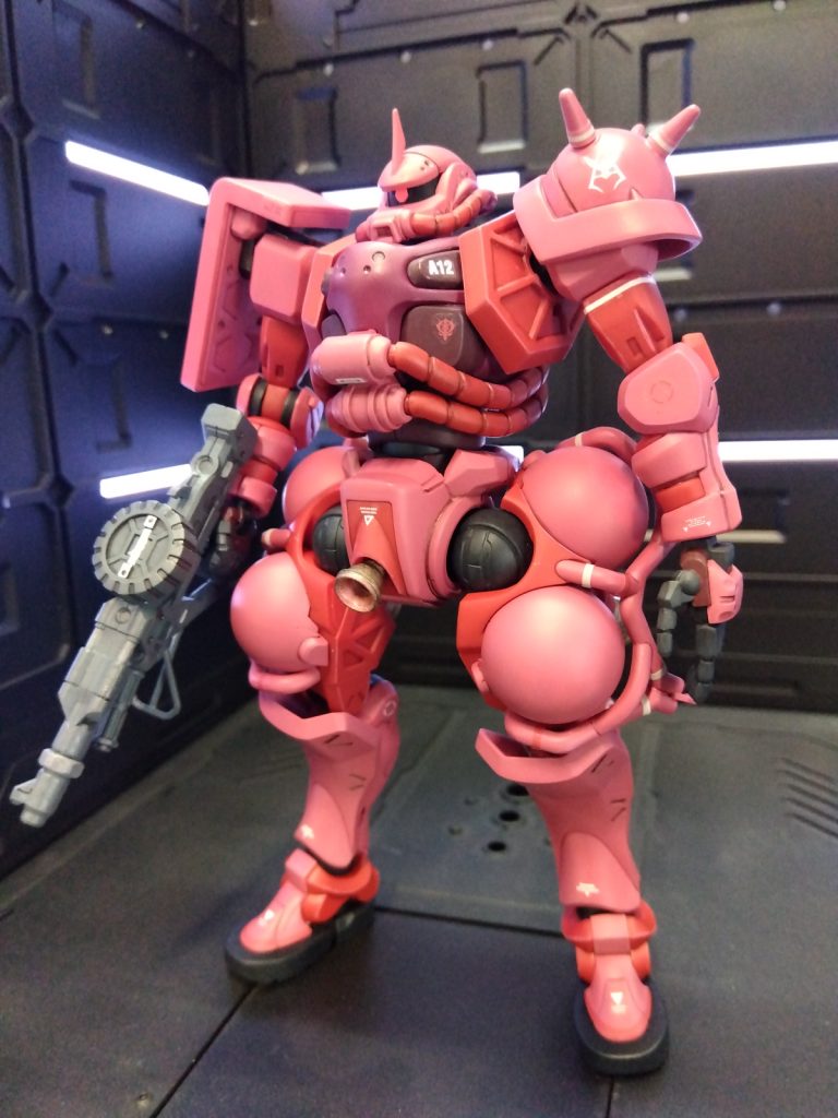 シャア専用ザク（GQ）–2枚目/制作者：n.delta